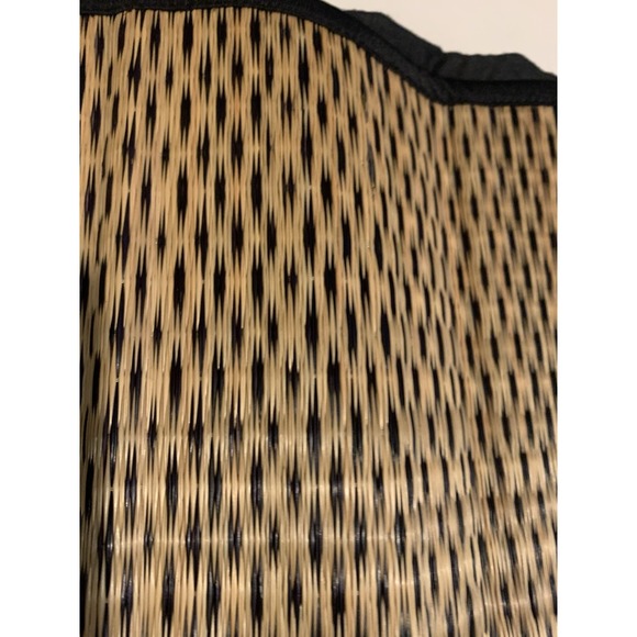 Baskets of Cambodia Woven Palm Fiber Crossbody Bag Boho Fair Trade Eco Artisan - Picture 2 of 8